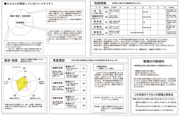 クレッチマー分析見本